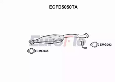 Катализатор (EuroFlo: ECFD5050TA)