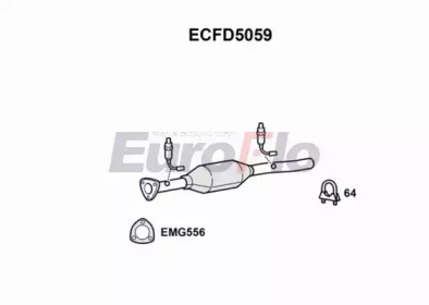 Катализатор (EuroFlo: ECFD5059)