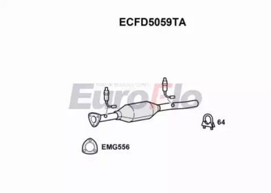 Катализатор (EuroFlo: ECFD5059TA)