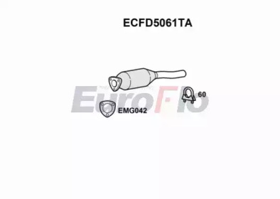 Катализатор (EuroFlo: ECFD5061TA)