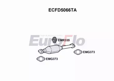 Катализатор (EuroFlo: ECFD5066TA)