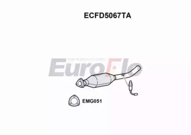 Катализатор (EuroFlo: ECFD5067TA)