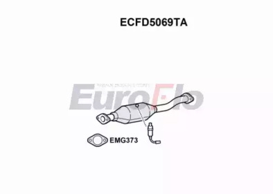 Катализатор (EuroFlo: ECFD5069TA)