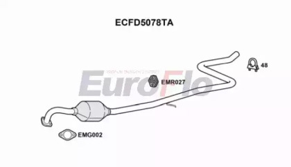 Катализатор (EuroFlo: ECFD5078TA)