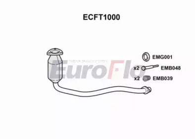 Катализатор (EuroFlo: ECFT1000)