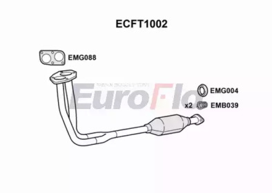 Катализатор (EuroFlo: ECFT1002)