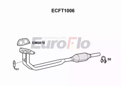 Катализатор (EuroFlo: ECFT1006)