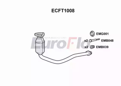 Катализатор (EuroFlo: ECFT1008)