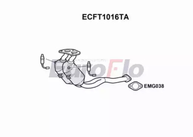 Катализатор (EuroFlo: ECFT1016TA)