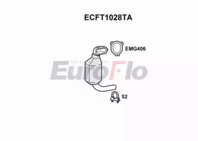 Катализатор (EuroFlo: ECFT1028TA)