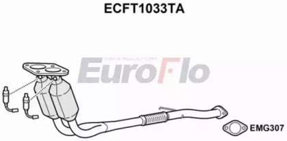 Катализатор (EuroFlo: ECFT1033TA)