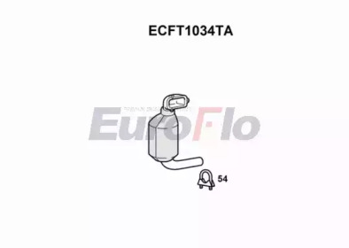 Катализатор (EuroFlo: ECFT1034TA)