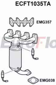 Катализатор (EuroFlo: ECFT1035TA)