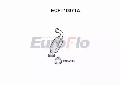 Катализатор (EuroFlo: ECFT1037TA)