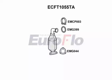 Катализатор (EuroFlo: ECFT1055TA)