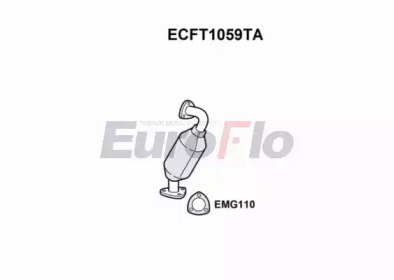 Катализатор (EuroFlo: ECFT1059TA)