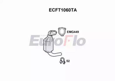 Катализатор (EuroFlo: ECFT1060TA)