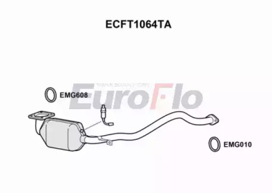 Катализатор (EuroFlo: ECFT1064TA)