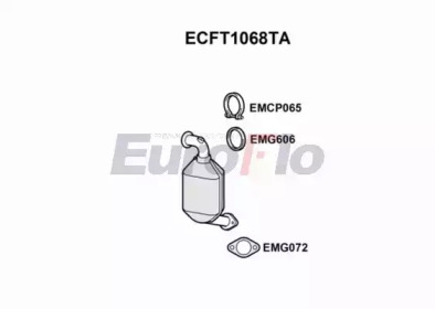 Катализатор (EuroFlo: ECFT1068TA)