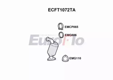 Катализатор (EuroFlo: ECFT1072TA)