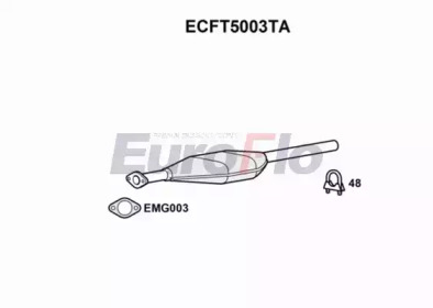 Катализатор (EuroFlo: ECFT5003TA)