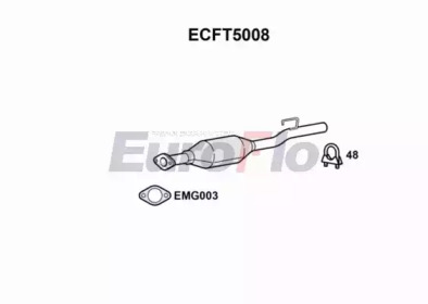 Катализатор (EuroFlo: ECFT5008)