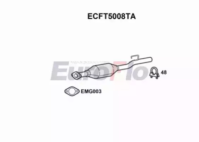 Катализатор (EuroFlo: ECFT5008TA)