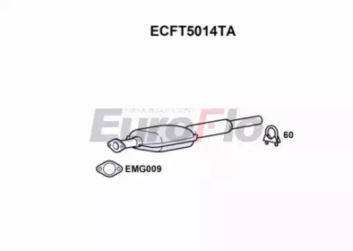 Катализатор (EuroFlo: ECFT5014TA)