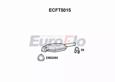 Катализатор (EuroFlo: ECFT5015)