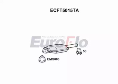 Катализатор (EuroFlo: ECFT5015TA)