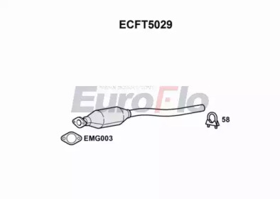 Катализатор (EuroFlo: ECFT5029)