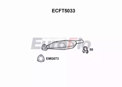 Катализатор (EuroFlo: ECFT5033)