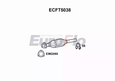 Катализатор (EuroFlo: ECFT5038)