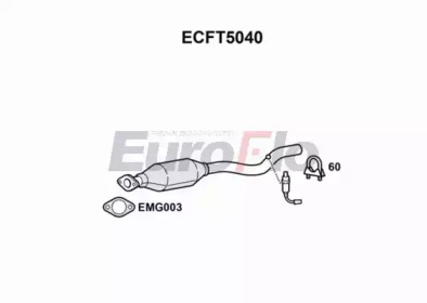 Катализатор (EuroFlo: ECFT5040)