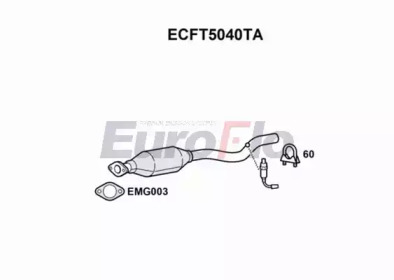 Катализатор (EuroFlo: ECFT5040TA)