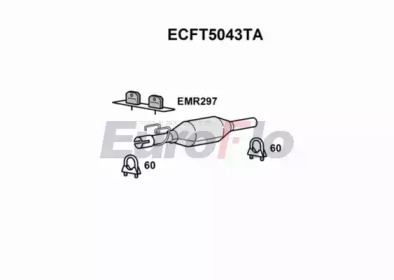 Катализатор (EuroFlo: ECFT5043TA)