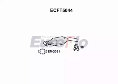 Катализатор (EuroFlo: ECFT5044)