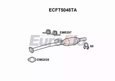 Катализатор (EuroFlo: ECFT5048TA)