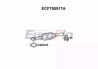 Катализатор (EuroFlo: ECFT5051TA)