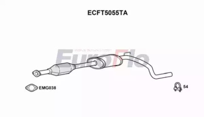 Катализатор (EuroFlo: ECFT5055TA)