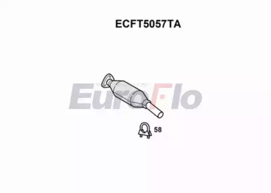 Катализатор (EuroFlo: ECFT5057TA)