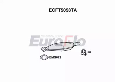 Катализатор (EuroFlo: ECFT5058TA)