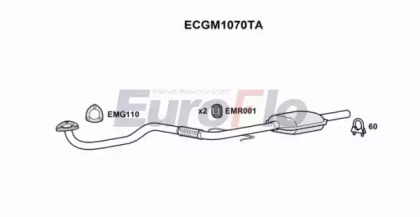 Катализатор (EuroFlo: ECGM1070TA)