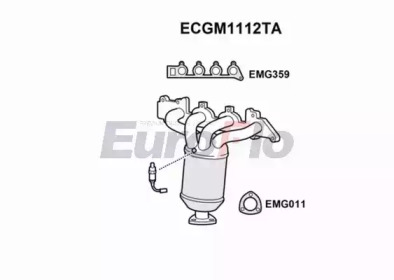 Катализатор (EuroFlo: ECGM1112TA)