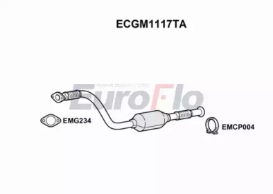 Катализатор (EuroFlo: ECGM1117TA)