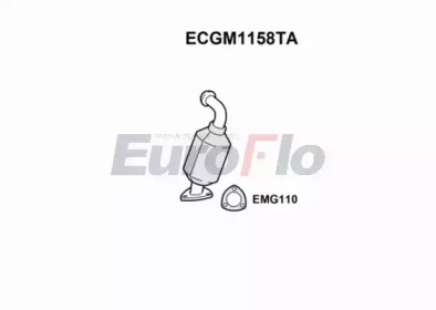 Катализатор (EuroFlo: ECGM1158TA)