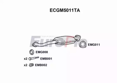 Катализатор (EuroFlo: ECGM5011TA)