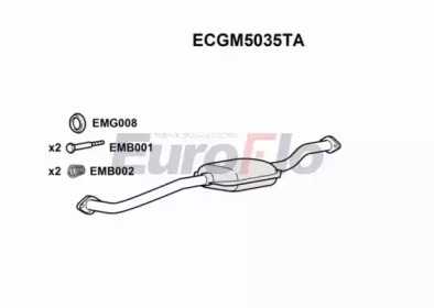 Катализатор (EuroFlo: ECGM5035TA)