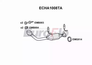 Катализатор (EuroFlo: ECHA1008TA)