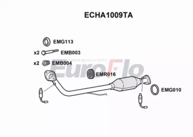 Катализатор (EuroFlo: ECHA1009TA)